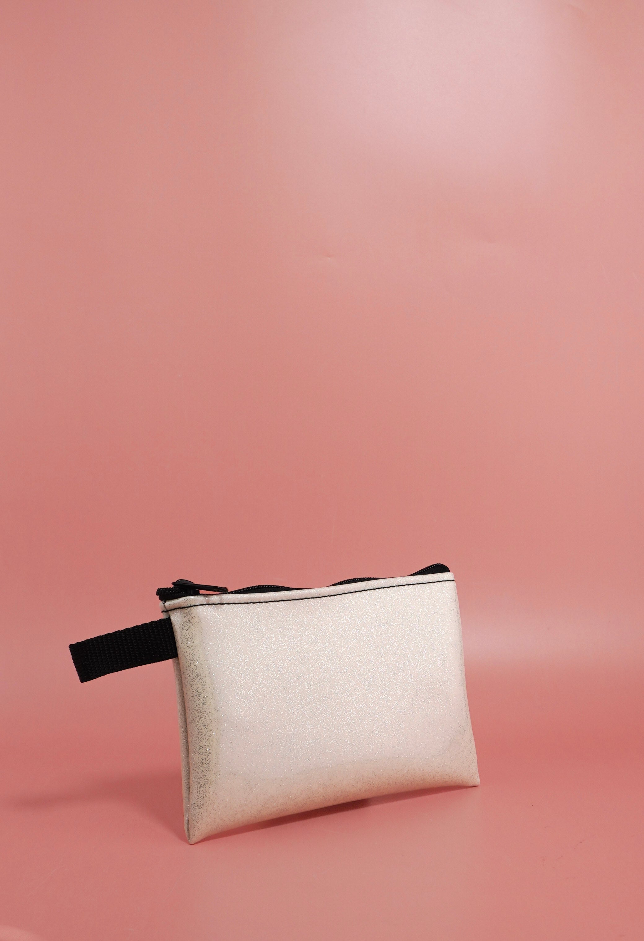 Small White Sparkle Bag