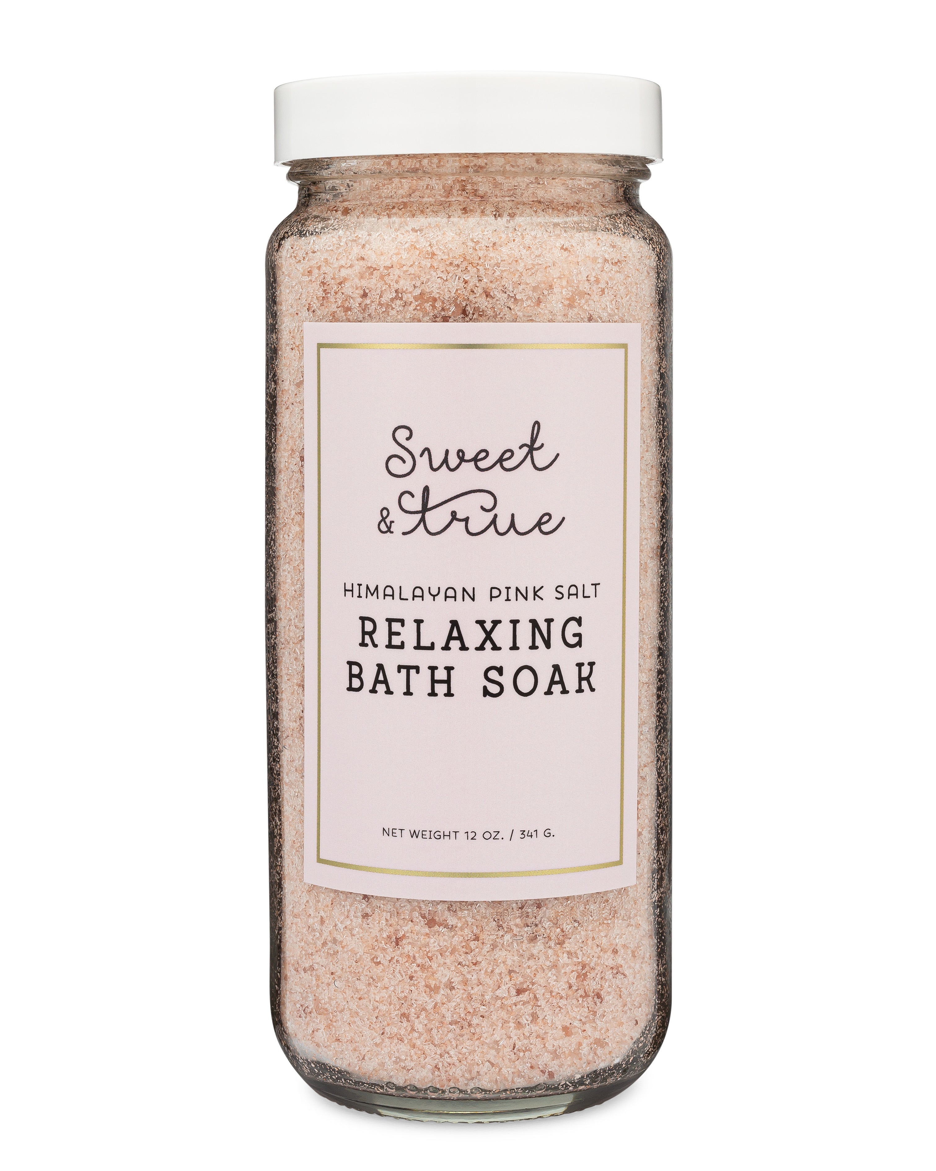 Pink Sugar Bath Salts, Natural, Fresh, Uplifting